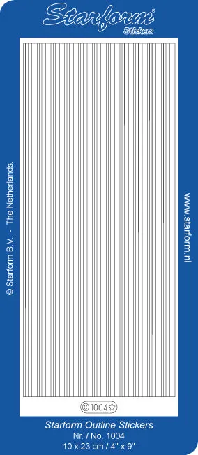 1004 Thick & Thin Lines