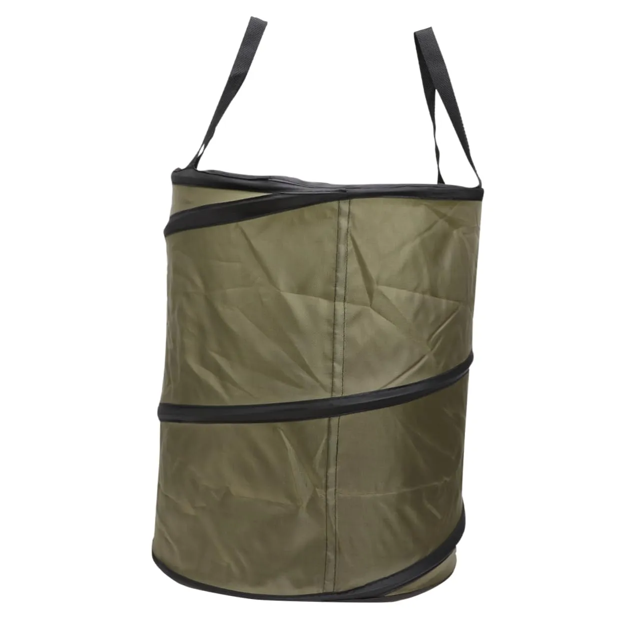 1Pc Portable Collapsible Outdoor Trash Can Lightweight Leaf Storage Bag for Camping Garden Waste Debris Easy to Clean Capacity for Cleanup