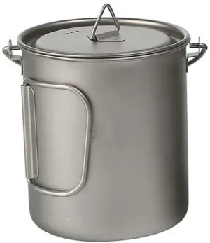 1PC Pure Titanium Hanging Cup 750ML, Foldable Portable Water Cup Tea Maker Suitable For Outdoor Travel Or Camping