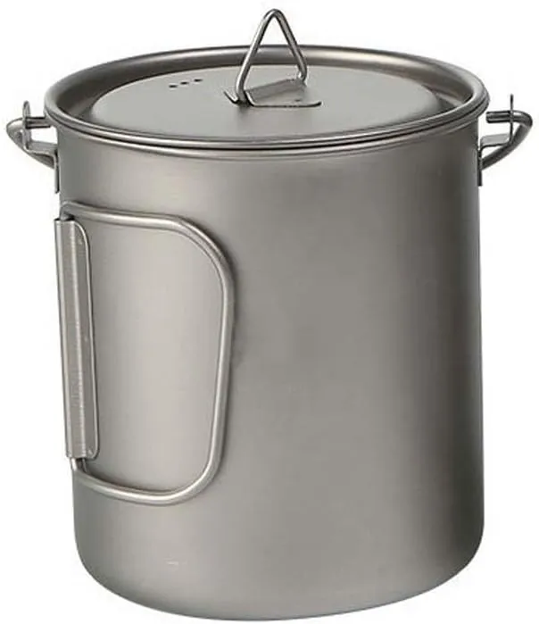1PC Pure Titanium Hanging Cup 750ML, Foldable Portable Water Cup Tea Maker Suitable For Outdoor Travel Or Camping