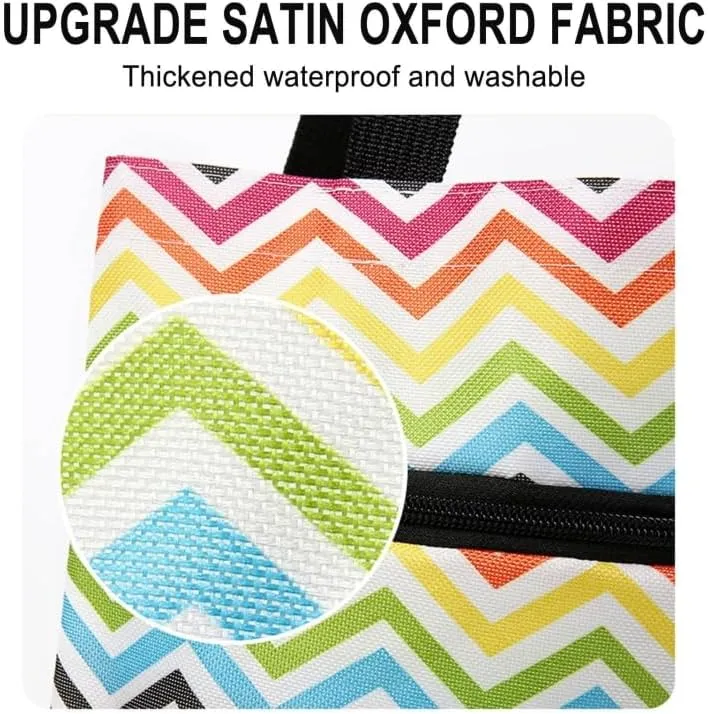 2-in-1 Foldable Oxford Cloth Shopping Bag with Wheels – Reusable Trolley Cart for Groceries, Travel, and Daily Use (Coffee Print, Large)