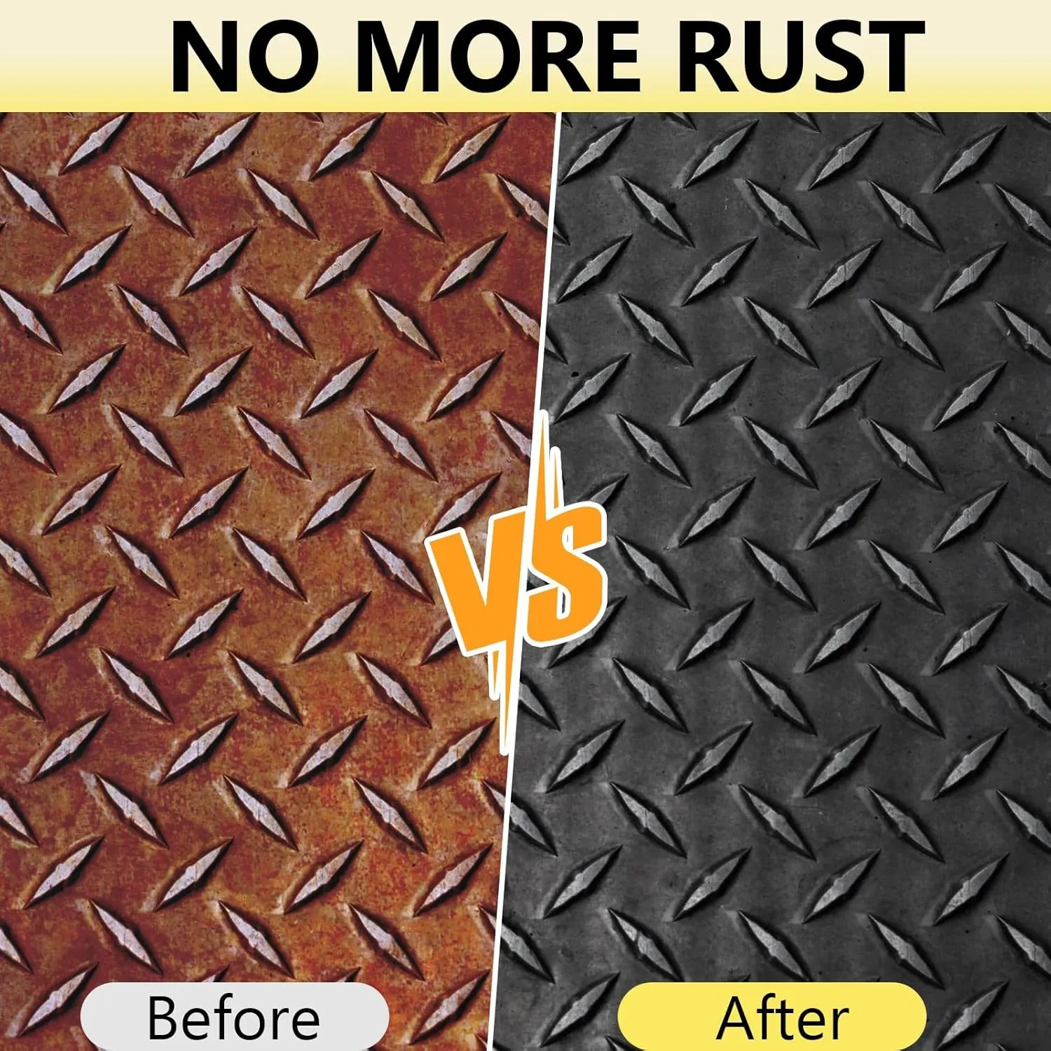 2-in-1 Rust Converter & Metal Primer, 35 Floz Black Rust Inhibitor Paint for Metal, Ultra Automotive Rust Reformer & Seal, Long-Lasting Rust Preventative Coating, Heat Resistance Trailer Paint