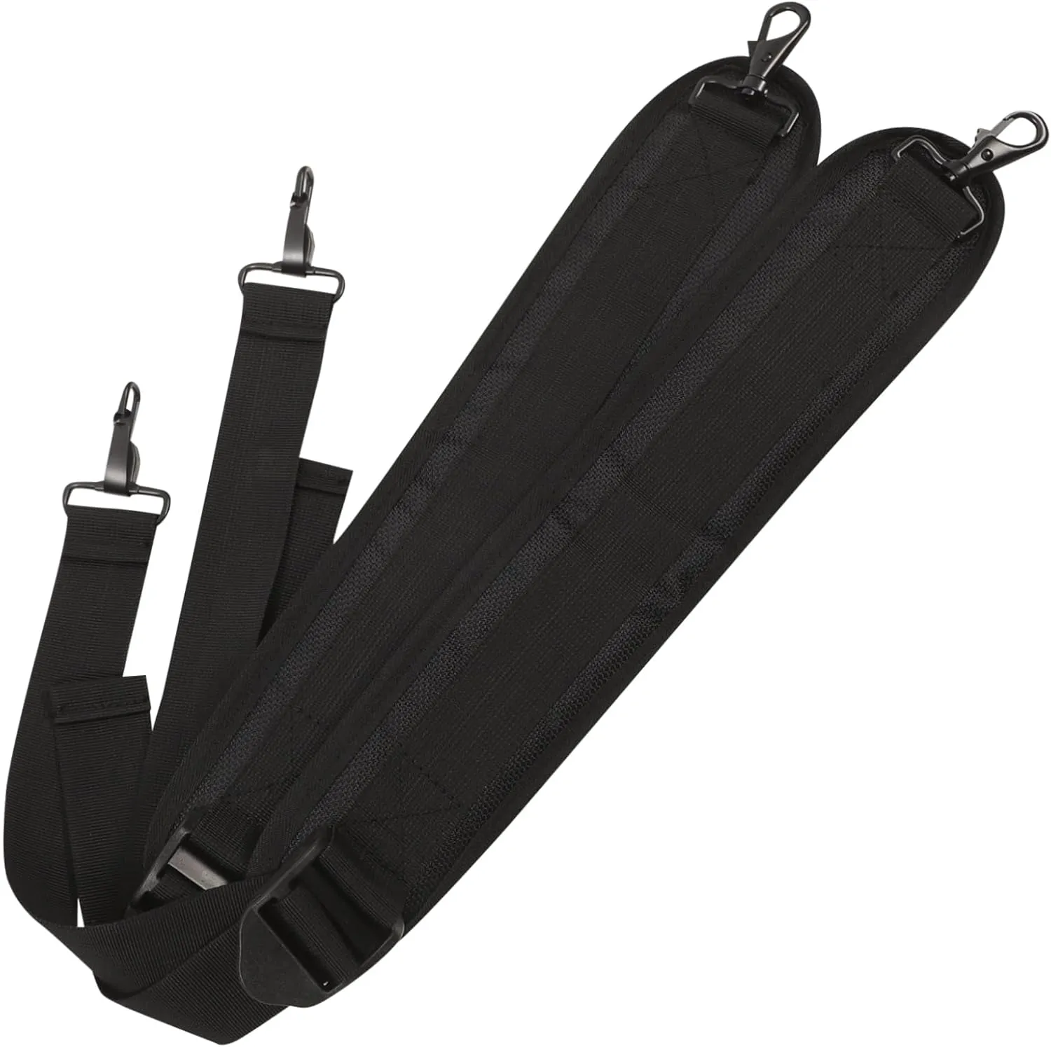 2pcs Extra Long Breathable Cotton Suspenders for Violin Bag Guitars Shoulder Strap Pads