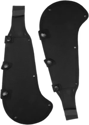 2pcs Oxford Cloth Axe Sheath Cover Durable Hatchet Protective Sheath for Camping Outdoor Use Functional Versatile Axe Protector Easy to Install and Remove