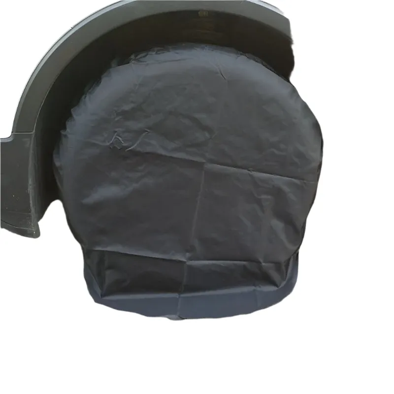 4 Piece Oxford Tire Cover Set For Rvs Sun Protection & Dust Protection 82 X 30 Cm