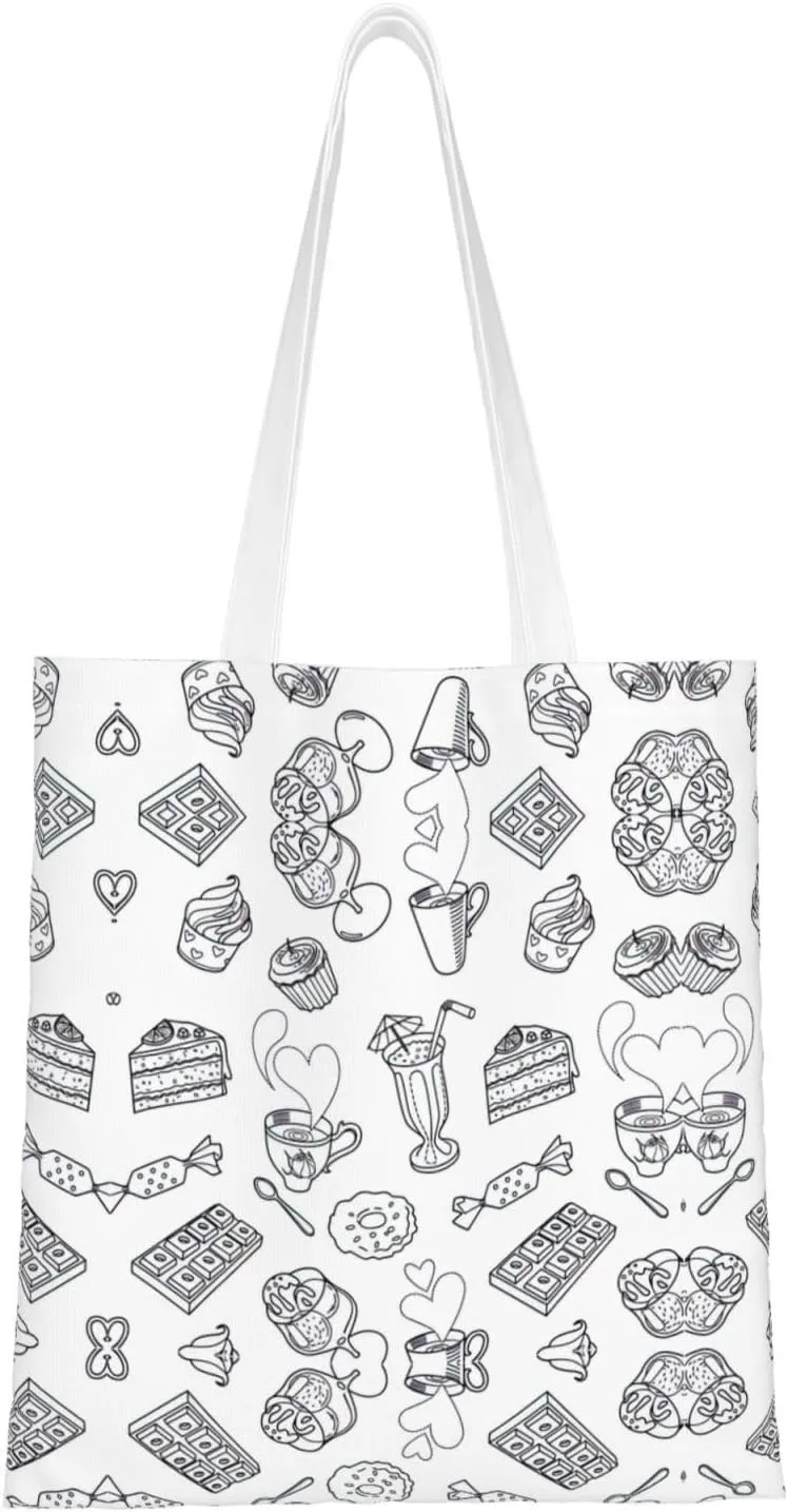 African National Patterns Print Foldable Tote Bag For Women Large Tote Shoulder Handbag Reusable Grocery Bags