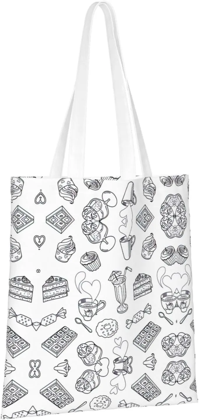 African National Patterns Print Foldable Tote Bag For Women Large Tote Shoulder Handbag Reusable Grocery Bags