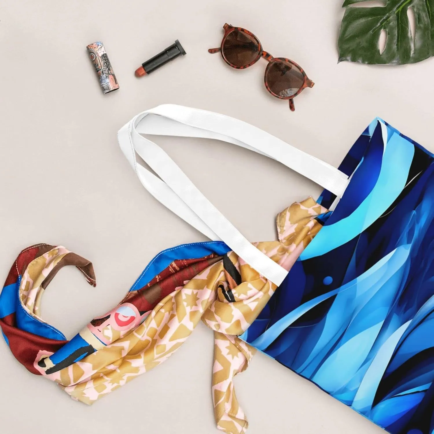 African Textile Patchwork Print Foldable Tote Bag For Women Large Tote Shoulder Handbag Reusable Grocery Bags