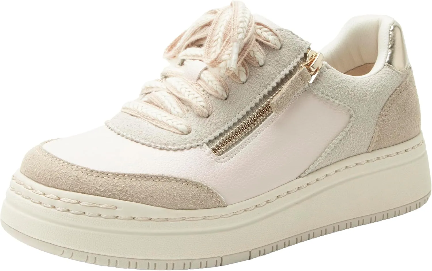 Alegria Women's Averie Zipper Platform Tennis Shoes