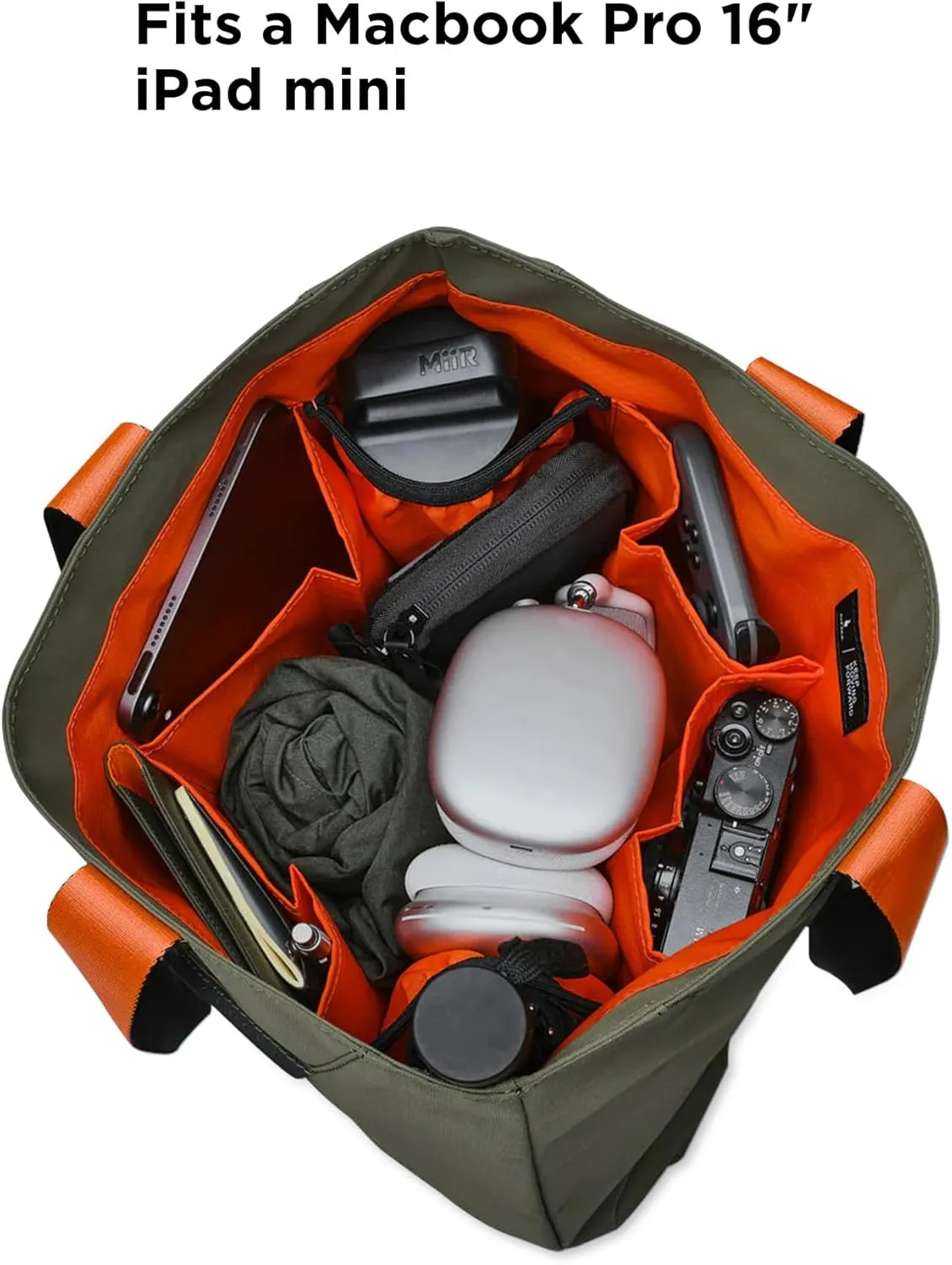 ALPAKA Elements Tote Bag - Everything Tote Bag For Travel and More - Foldable, Self-Standing Design - Weatherproof Fabrics