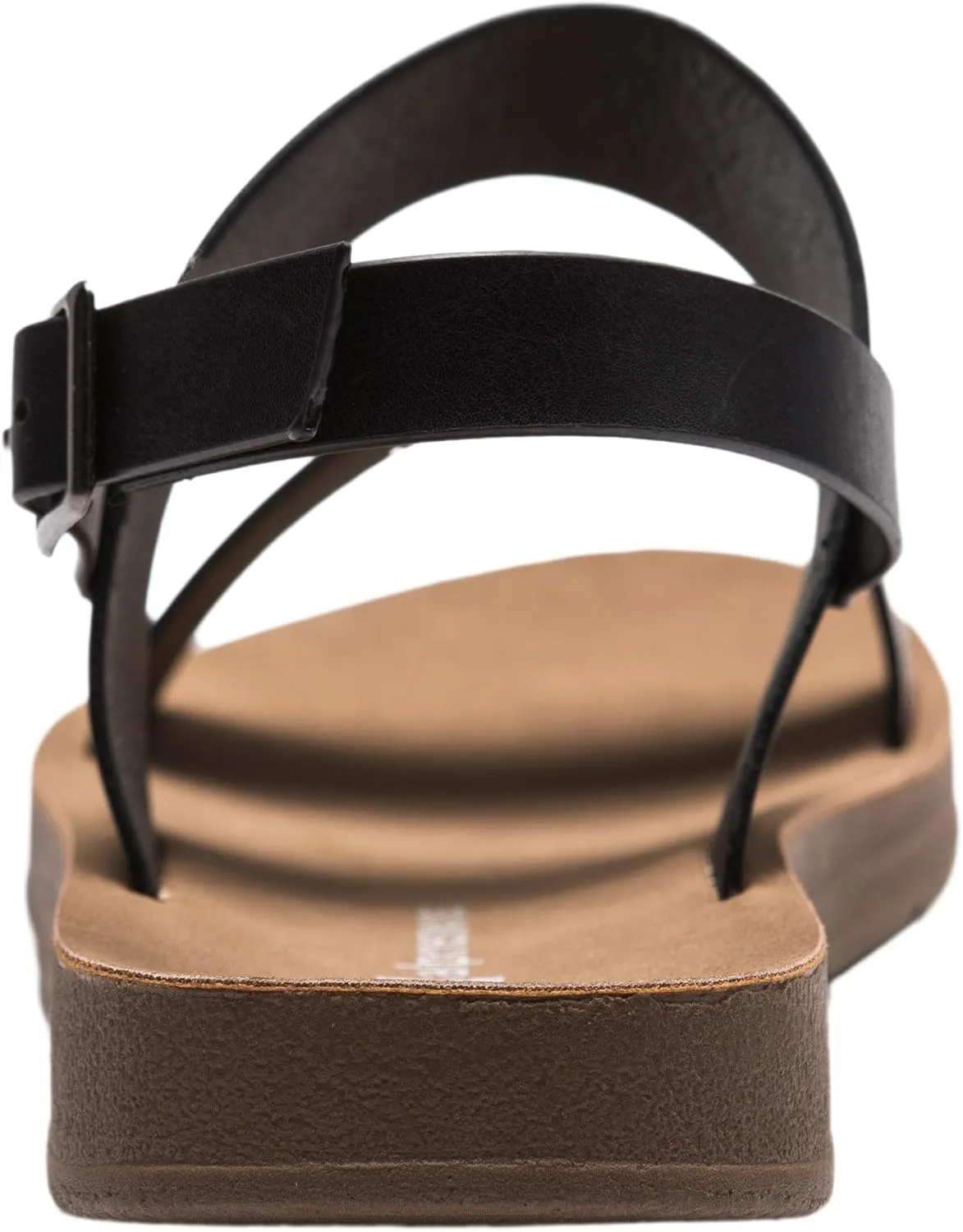 Alpine Swiss Beth Womens Sandals | Flat Two Strap Buckle Summer Shoes | Comfortable Everyday Footbed Slides | Casual Slip On Sandals for Women