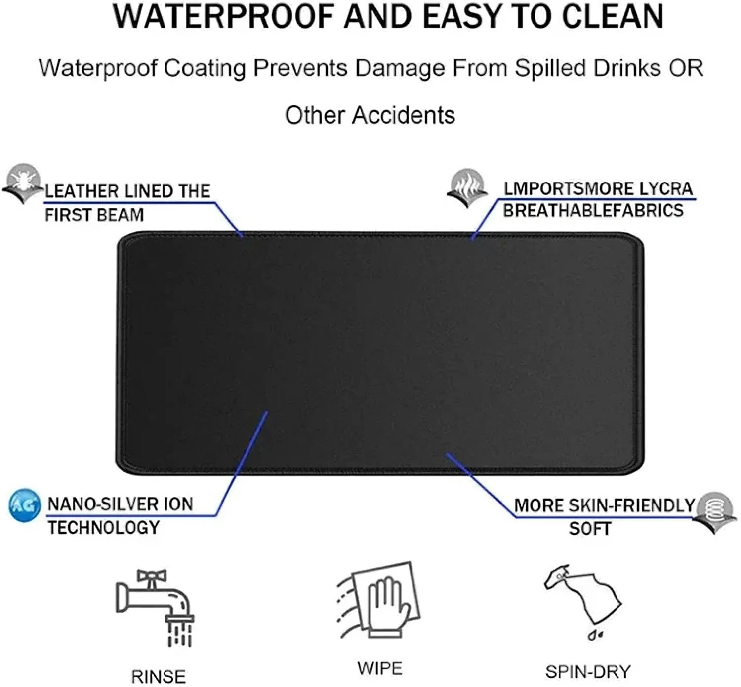 Anime Mouse Pad Umamusume Pretty Derby Tokai Teio Gaming Keyboard Mat Non-Slip Water-Resistant Rubber Base Full Desk Mousepad 3D Pattern