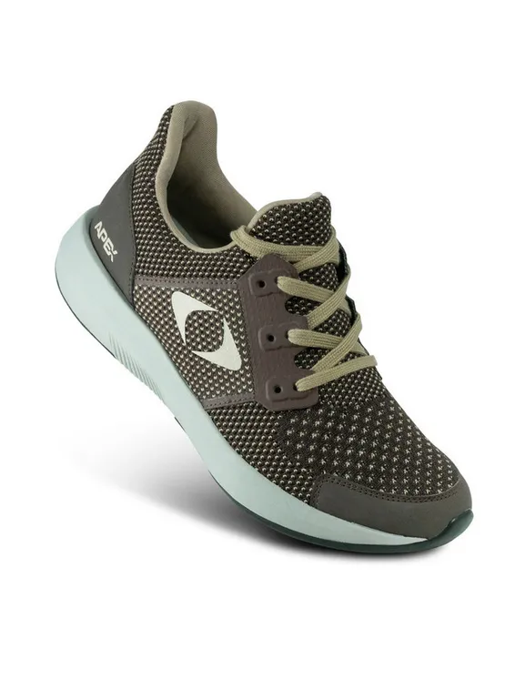 Apexfoot Men's Performance Athletic Sneaker - Brown