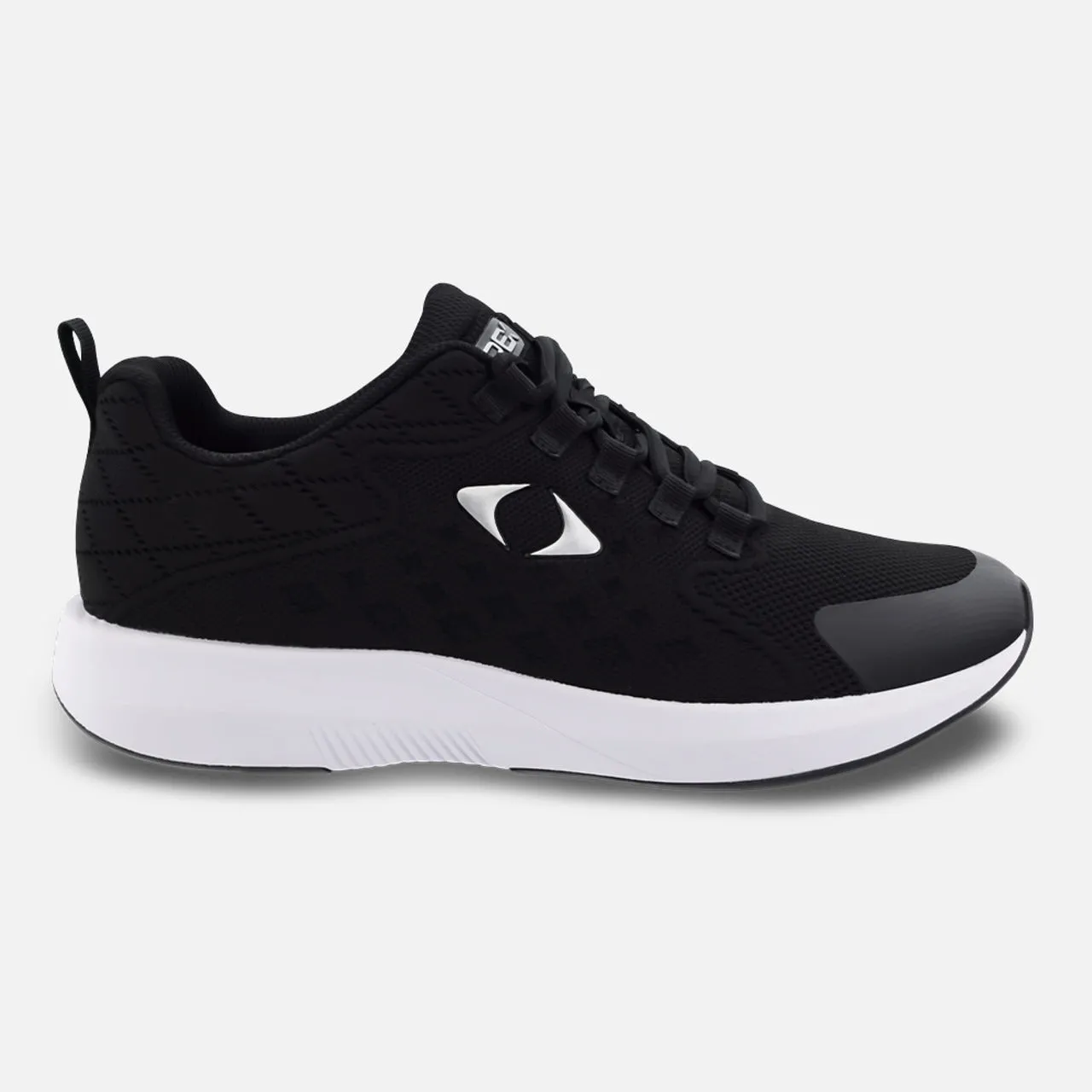 Apexfoot Men's Performance Athletic Sneaker V - Black - Wide (2E)