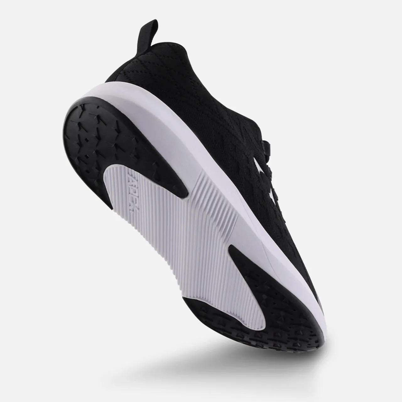Apexfoot Men's Performance Athletic Sneaker V - Black - Wide (2E)