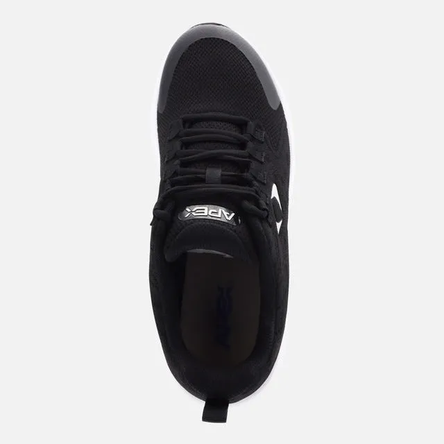 Apexfoot Men's Performance Athletic Sneaker V - Black