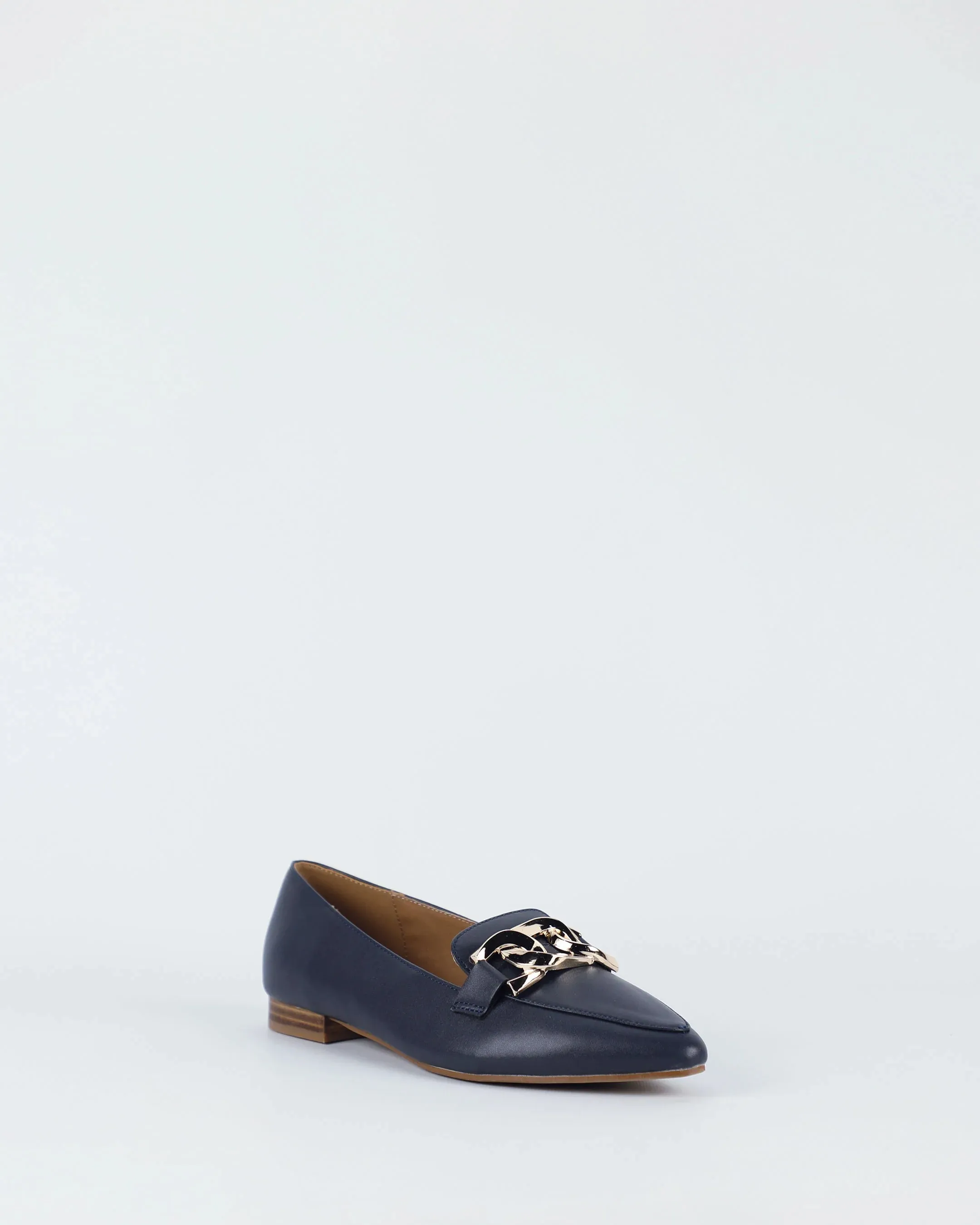 Bay Lane Acacia - Navy Leather