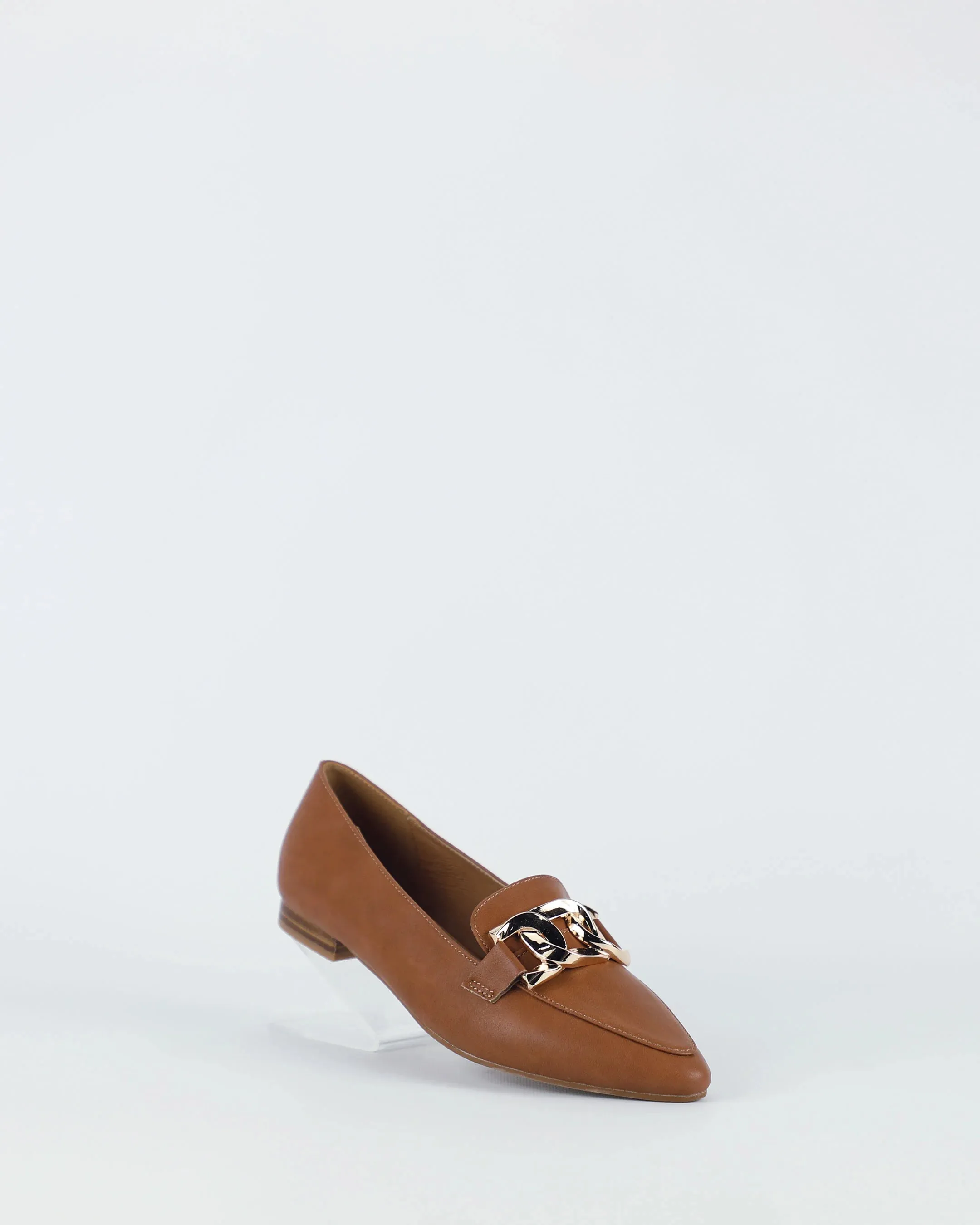 Bay Lane Acacia - Tan Leather