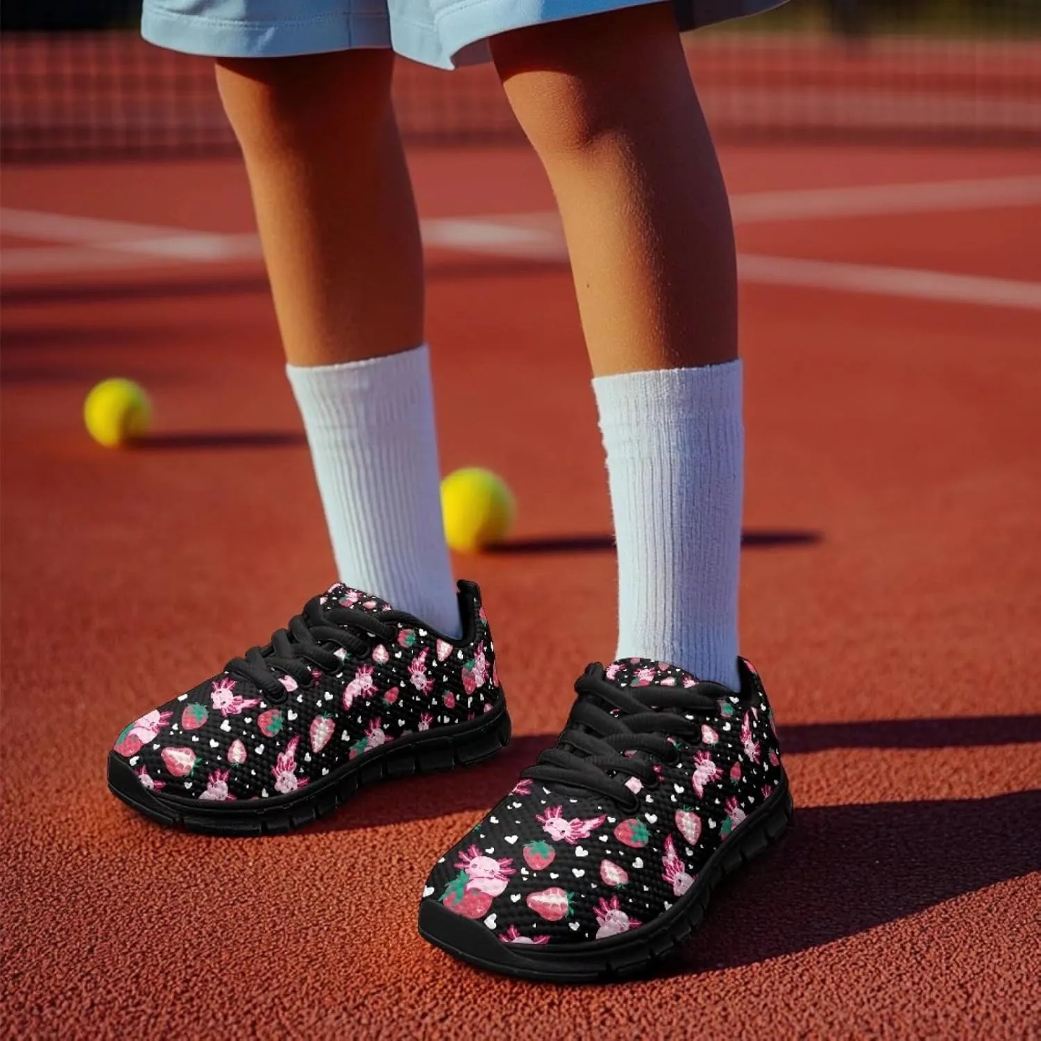 Belidome Shoes for Boys Girls Running Shoes Breathable Walking Tennis Sneakers Lightweight Footwear for Kids Teens
