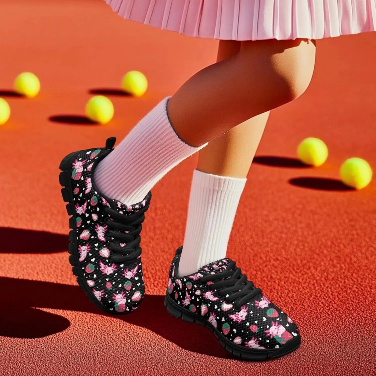 Belidome Shoes for Boys Girls Running Shoes Breathable Walking Tennis Sneakers Lightweight Footwear for Kids Teens