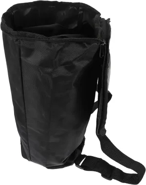 BESPORTBLE 1Pc Capacity African Drum Bag Oxford Music Instrument Holder with Dual Shoulder Design for Comfortable Carrying Black