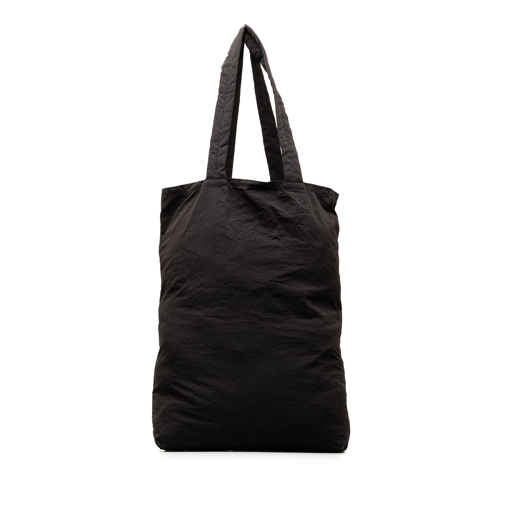 Black Bottega Veneta Intrecciato and Nylon Foldable Tote