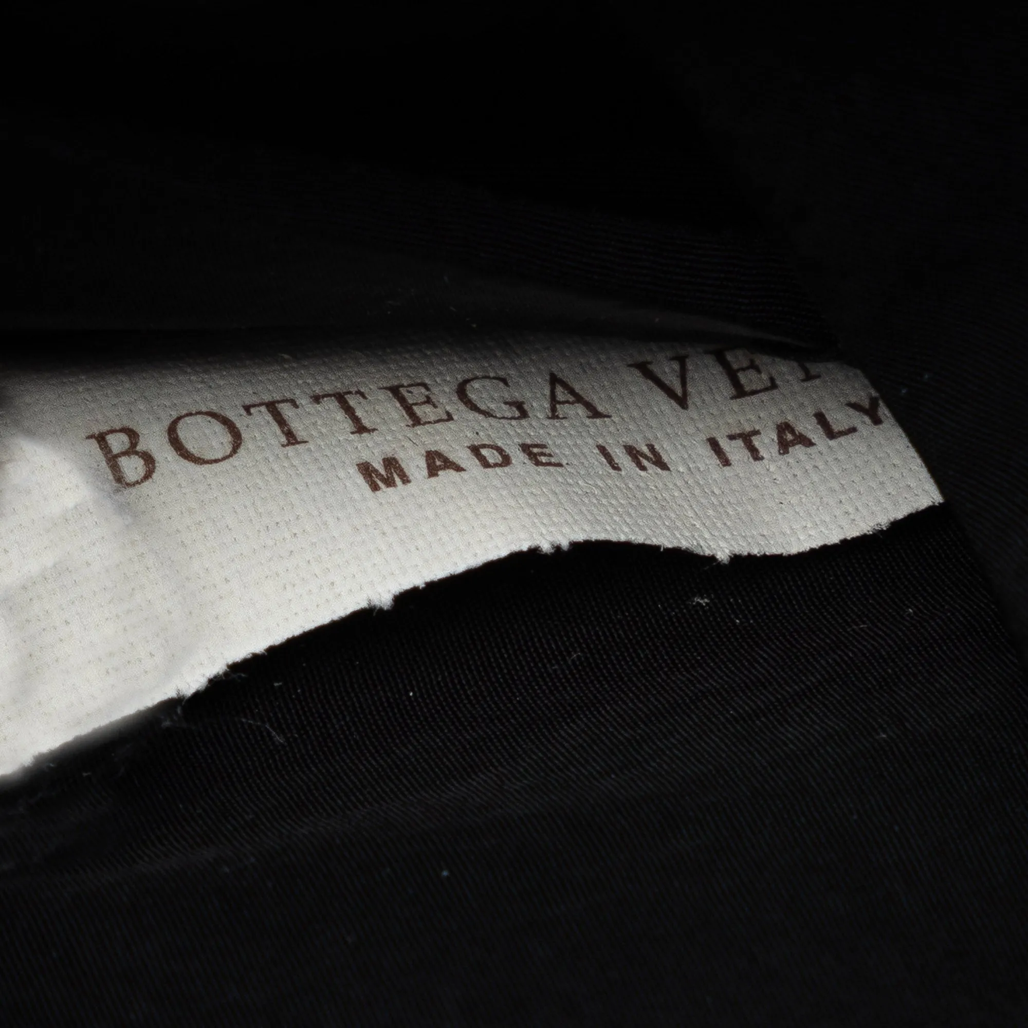 Black Bottega Veneta Intrecciato and Nylon Foldable Tote