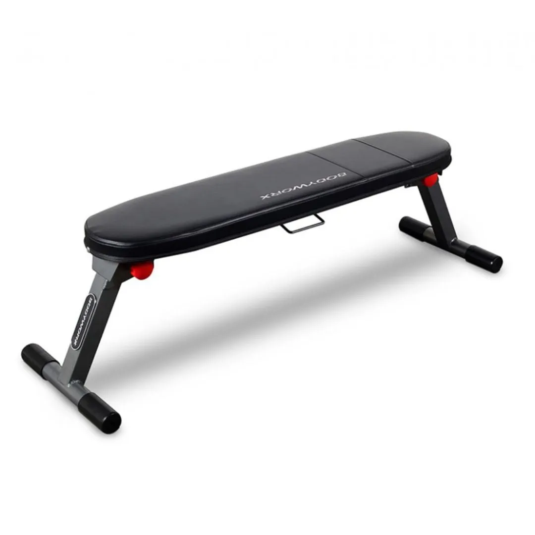 Bodyworx Foldable Flat Bench C412FB - Floor Stock Malaga