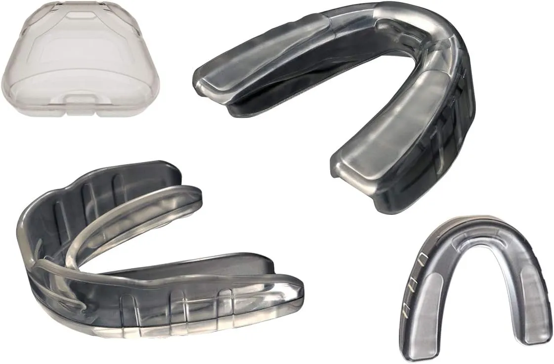 Boil and Bite Mouth Guard (Youth & Adult) SA Custom Fit Sport Mouthpiece for Basketball, Karate, Martial Arts, Wrestling, MMA (Free Case Included!)