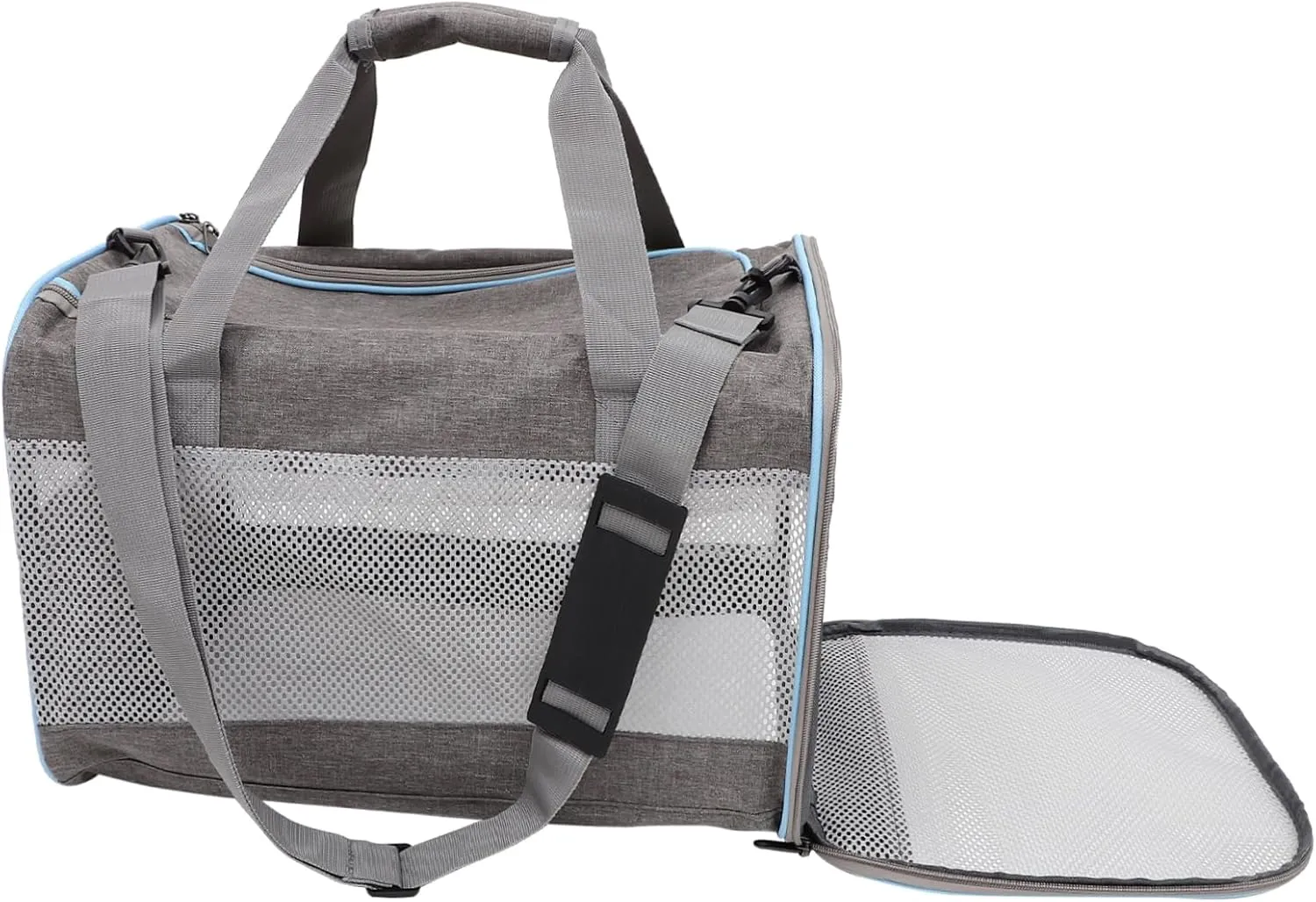 Breathable Cat Carrier Bag Lightweight Outdoor Pet Pouch with Soft Mesh Design Comfortable Handle for Cats and Puppies Durable Travel Carrier