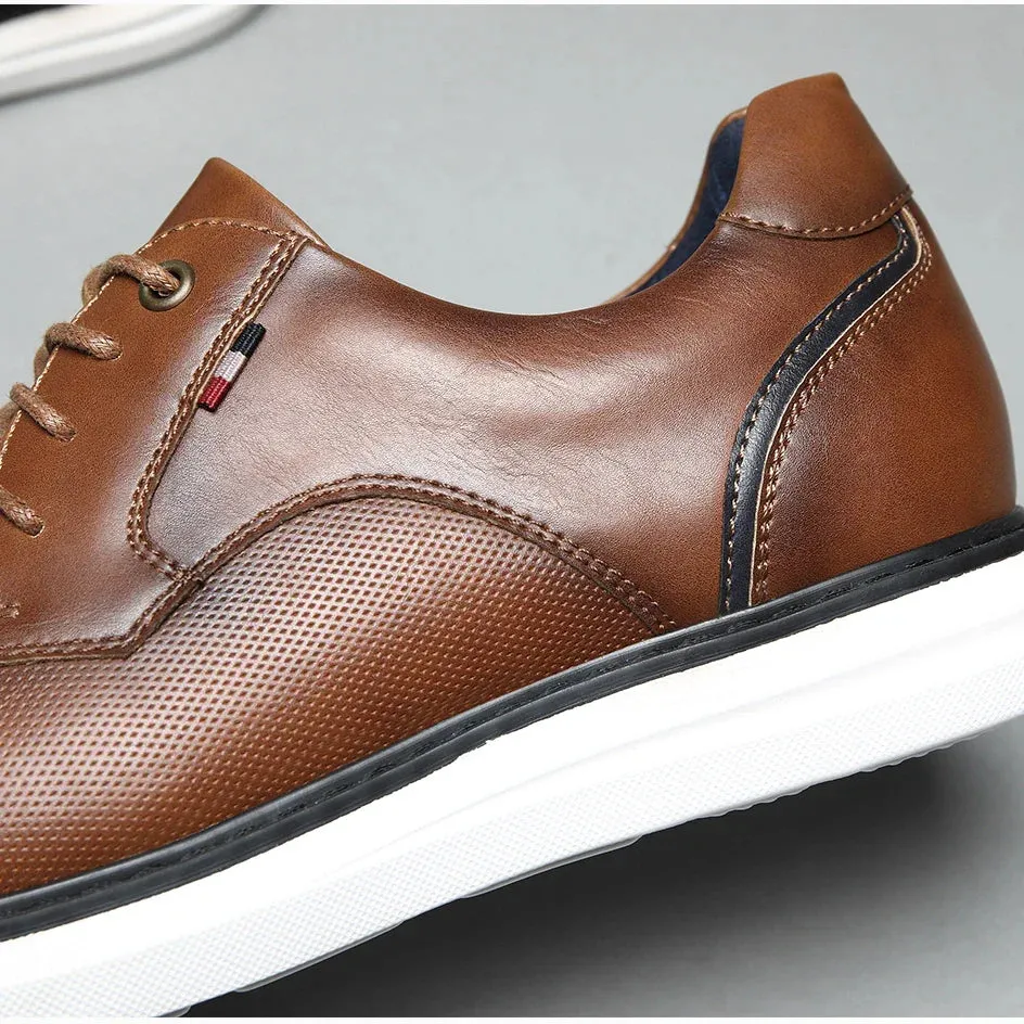 Breathable Leather Oxford
