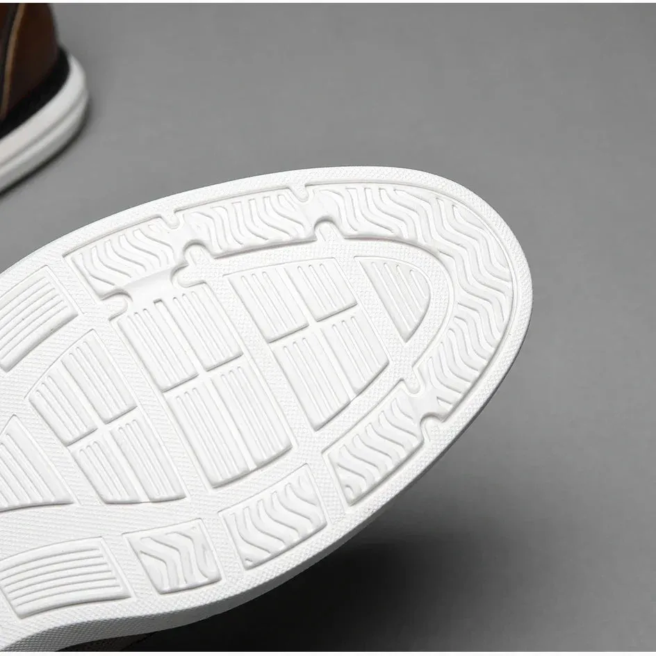 Breathable Leather Oxford