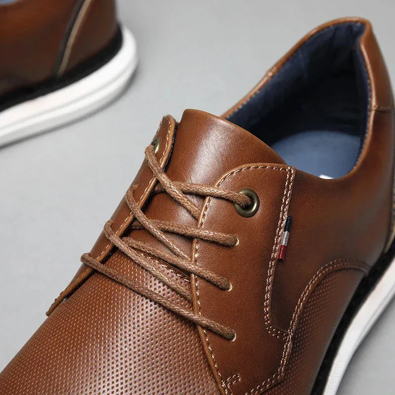 Breathable Leather Oxford