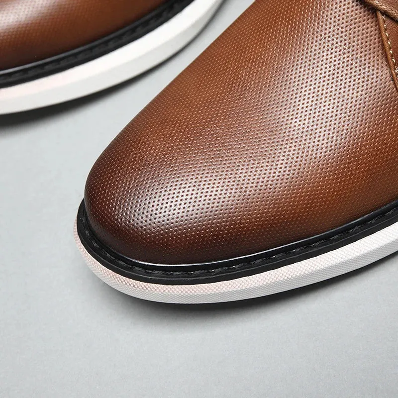 Breathable Leather Oxford