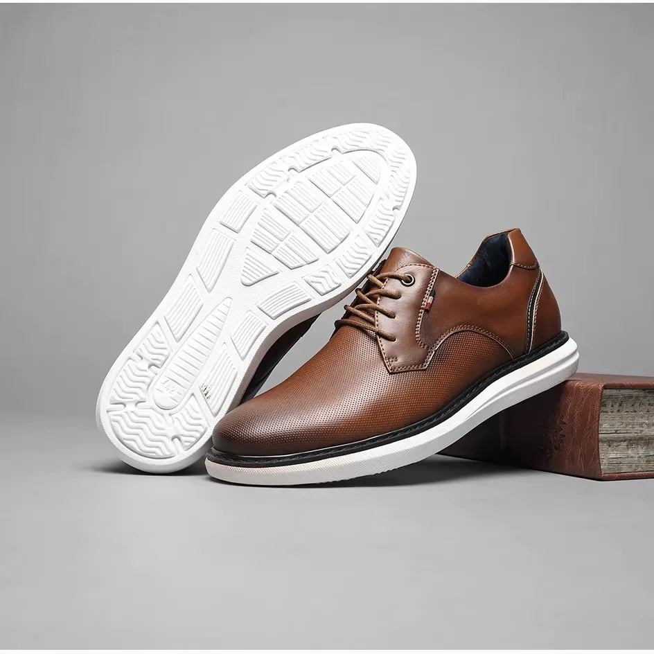 Breathable Leather Oxford