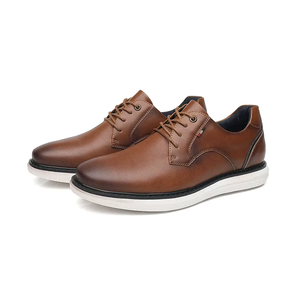 Breathable Leather Oxford