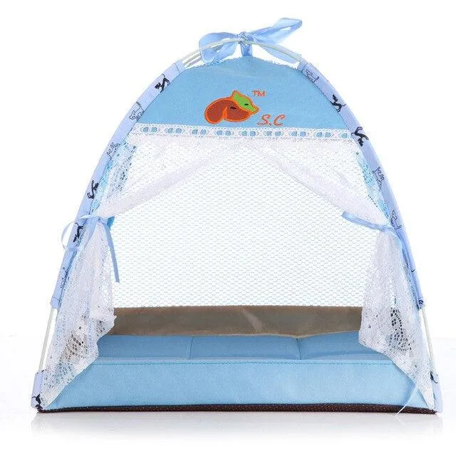 Breathable Mesh Cat Outdoor House