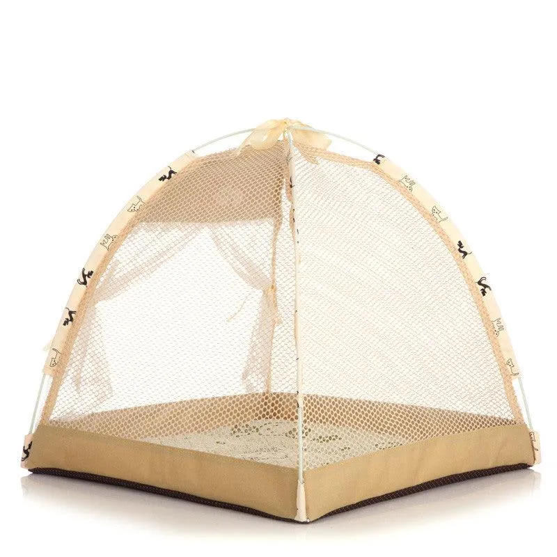 Breathable Mesh Cat Outdoor House
