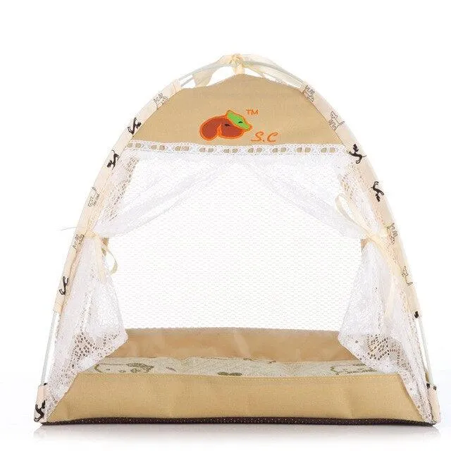 Breathable Mesh Cat Outdoor House