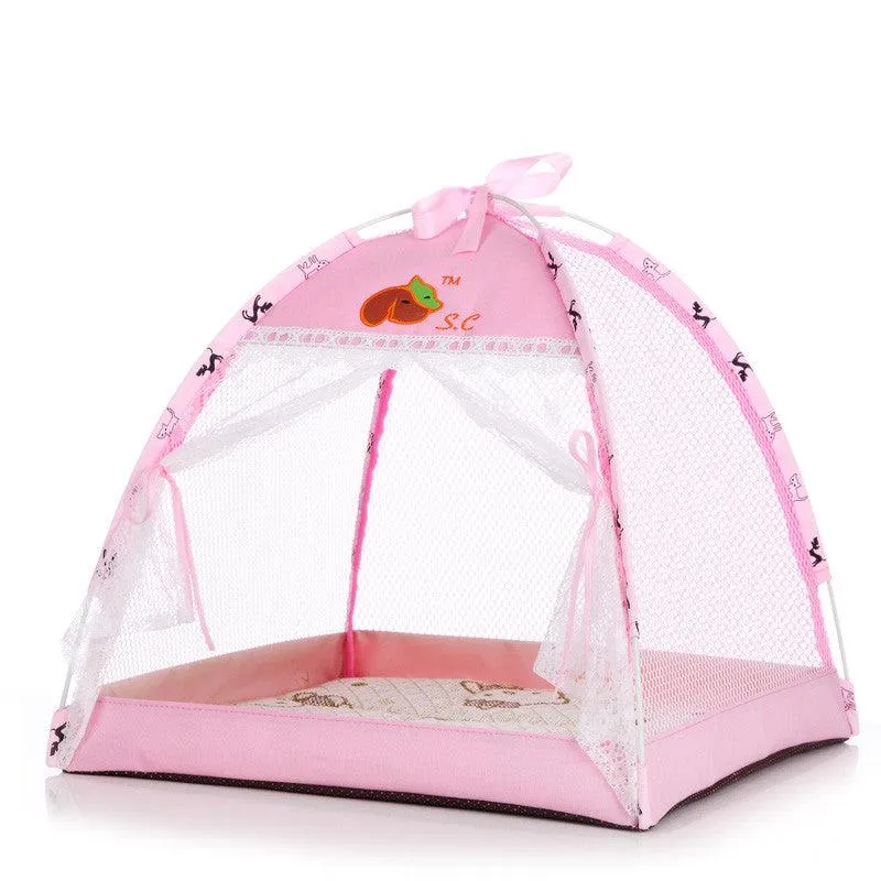 Breathable Mesh Cat Outdoor House