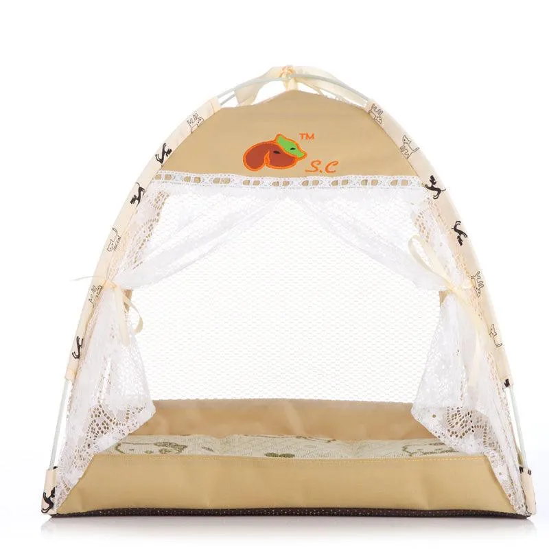 Breathable Mesh Cat Outdoor House