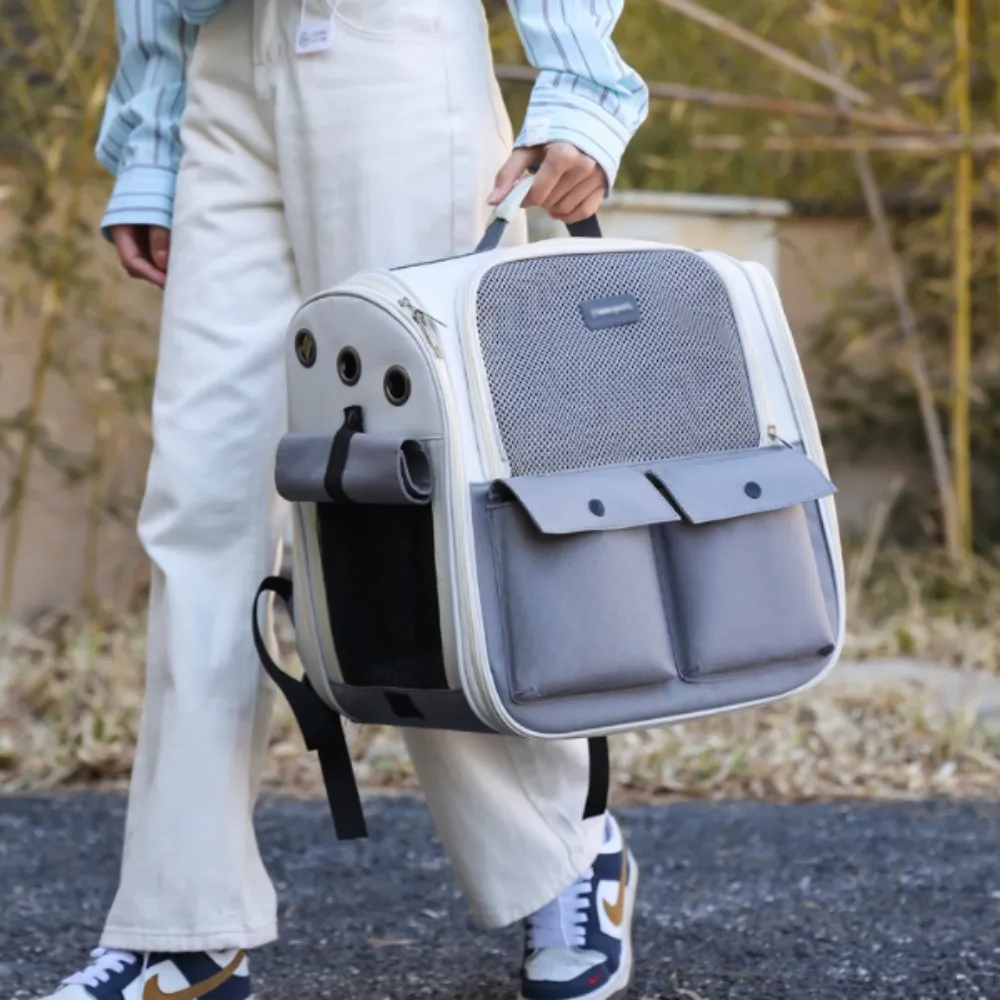 Breathable Travel Backpack for Pets