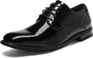Bruno Marc Men's Leather Lined Dress Oxfords Shoes