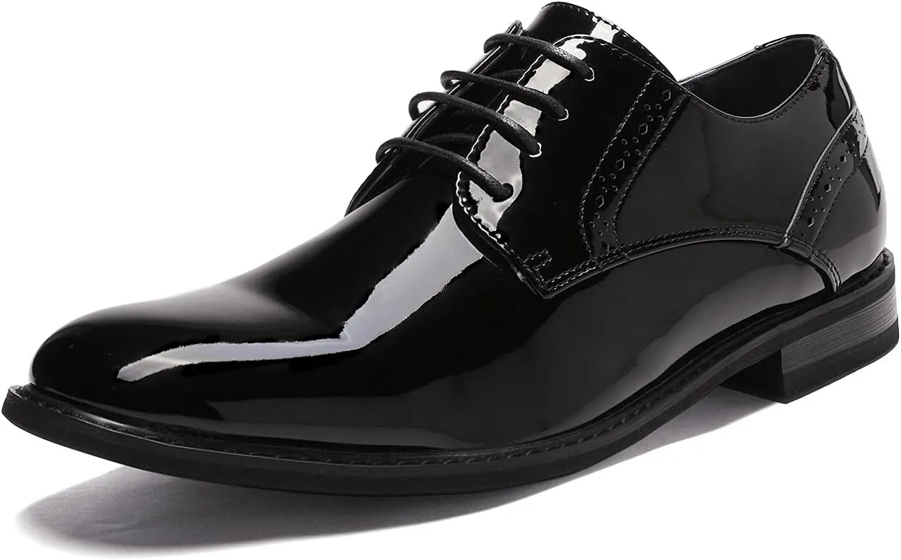 Bruno Marc Men's Leather Lined Dress Oxfords Shoes
