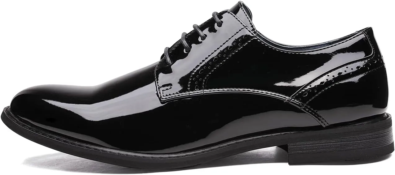 Bruno Marc Men's Leather Lined Dress Oxfords Shoes
