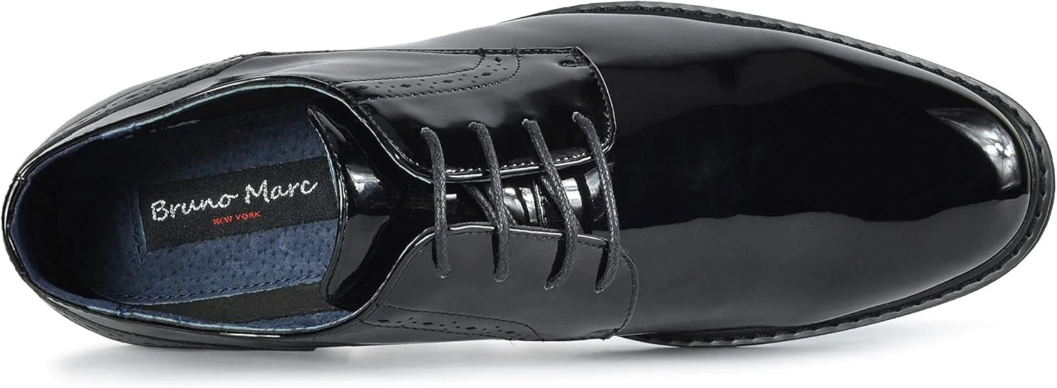 Bruno Marc Men's Leather Lined Dress Oxfords Shoes