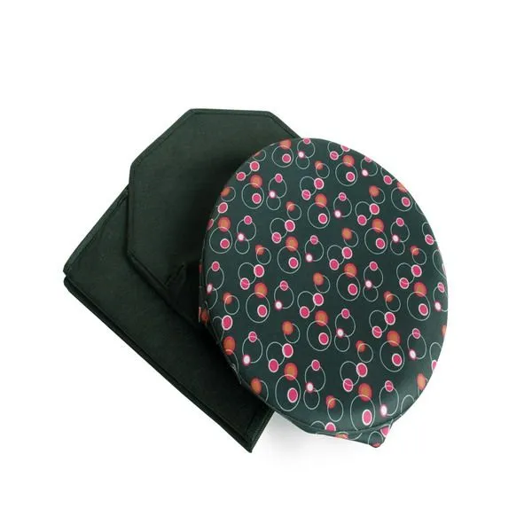 [Bubble - Black] Round Foldable Storage Ottoman / Storage Boxes / Storage Seat