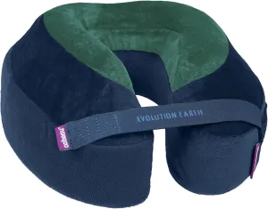 Cabeau Best Neck Pillow for Travel – Evolution Earth – 360° Head, Neck and Chin Support for Sleeping – Sustainable Memory Foam (Terra)