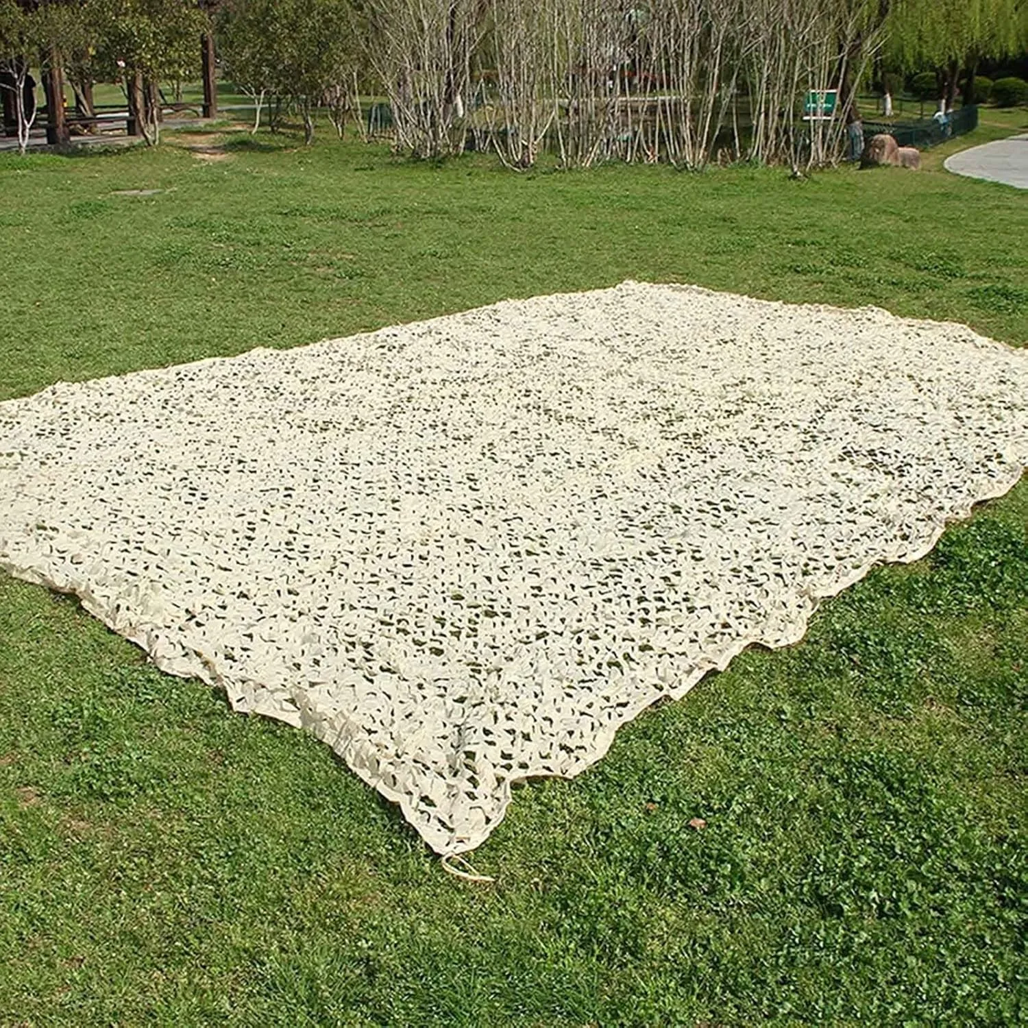 Camo Netting,Camouflage Net,Bulk Roll Mesh Cover,Camping Sunblock Shade Net,Hunting Blinds Decoration,Outdoor Photograph Tent Pergola Cover,2x5m(7 * 16ft)