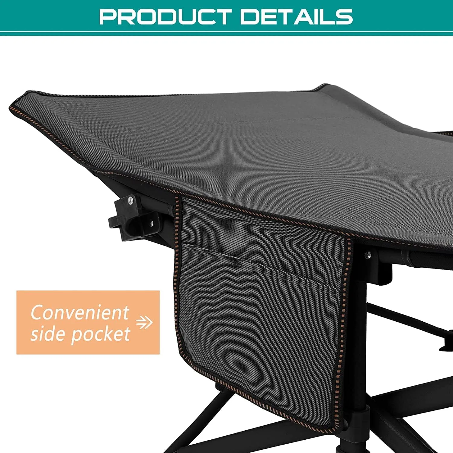 Camping cots, Oversized 32inch Width Portable Foldable Outdoor Bed for Adults Kids, Cot for Traveling Gear Supplier, Office Nap,Support 900 lbs-with Sleeping Pad Mattress